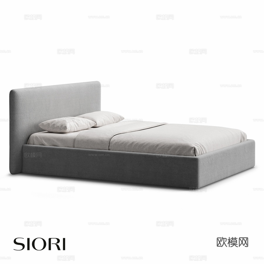 OM Siori Berta床3d模型下载