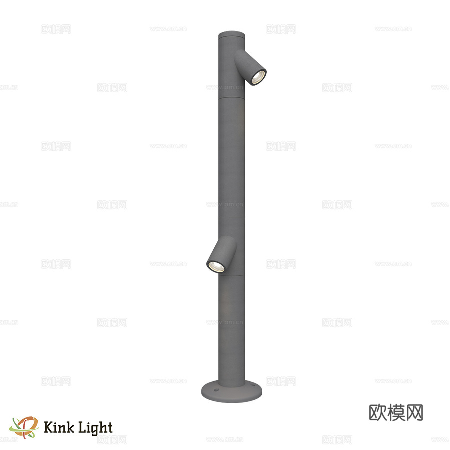 Ivilin灰色路灯 09316-60.163d模型