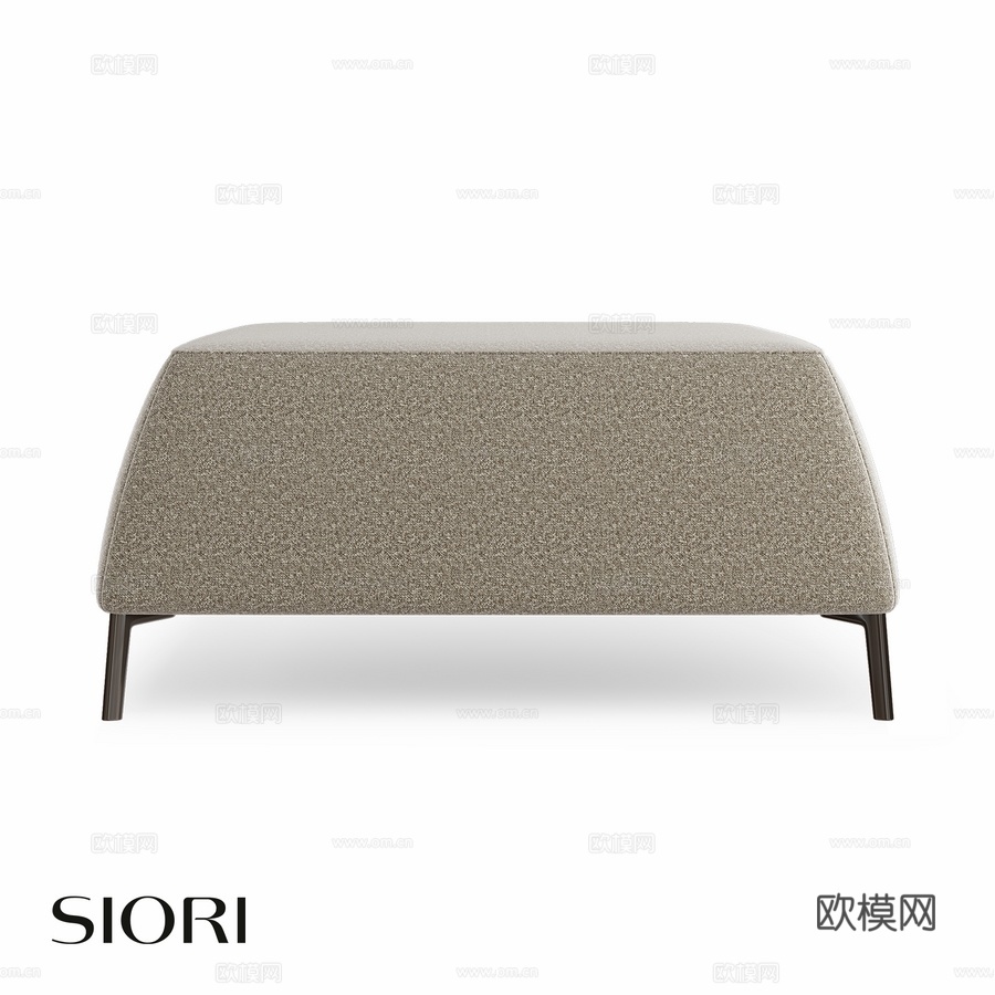 OM Siori 平和 100x100 圆凳3d模型