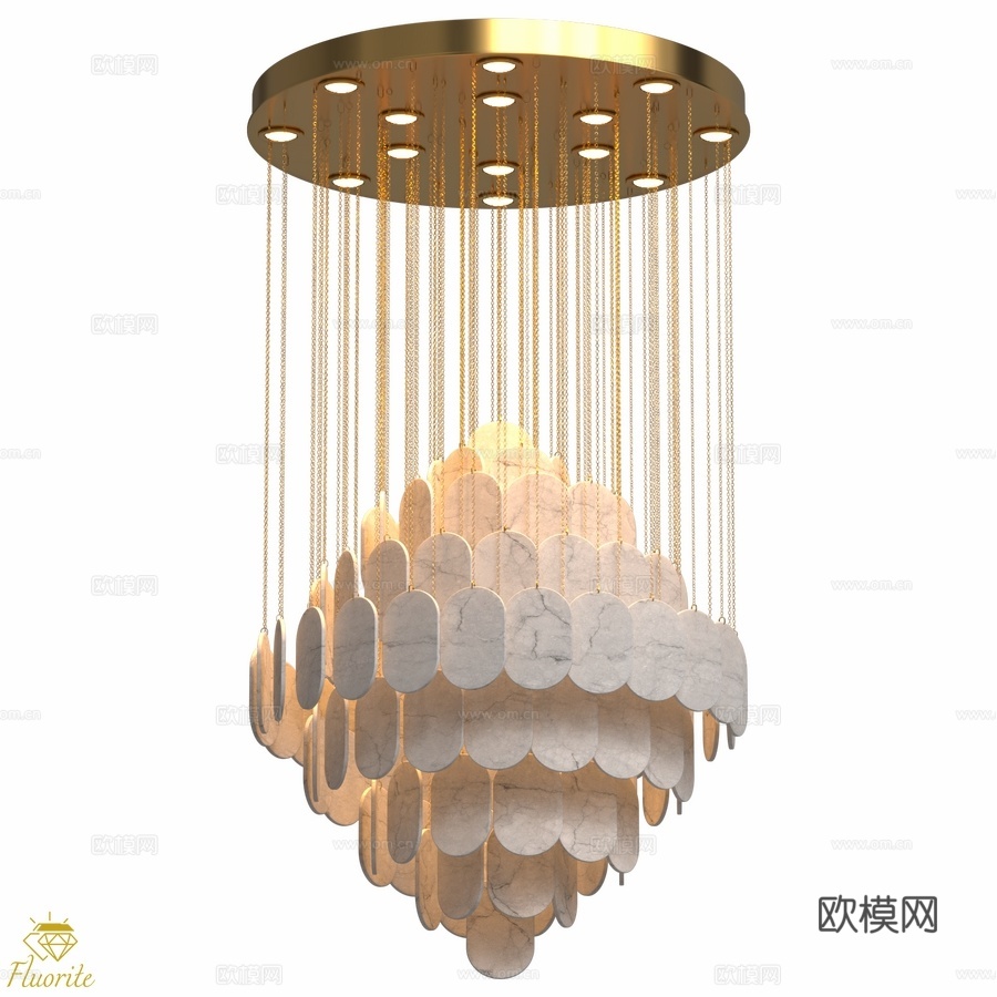 Etereo 萤石系列 FL1114-14N (OM)3d模型