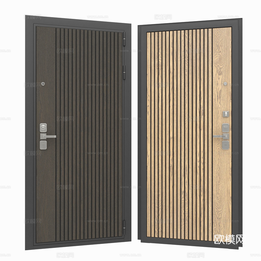 守护者入户门配阁楼02饰面3d模型下载