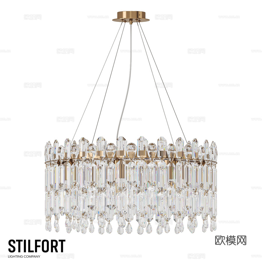 Stilfort吊灯，Legacy系列3d模型下载