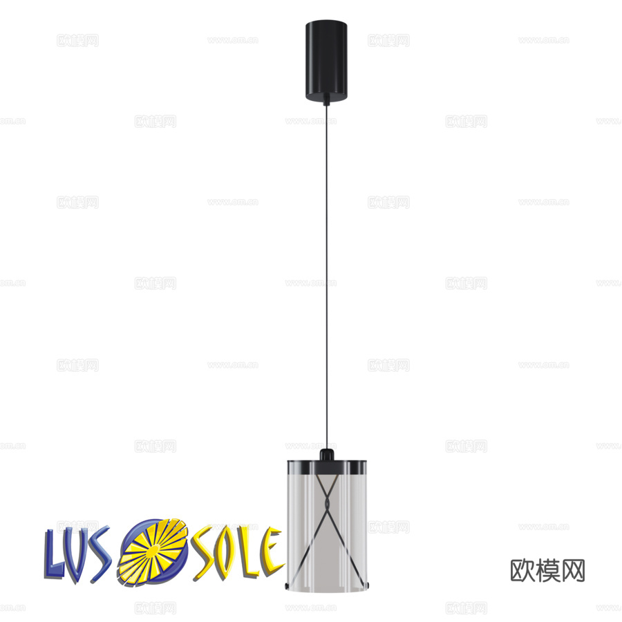 OM吊灯 LSP-74723d模型