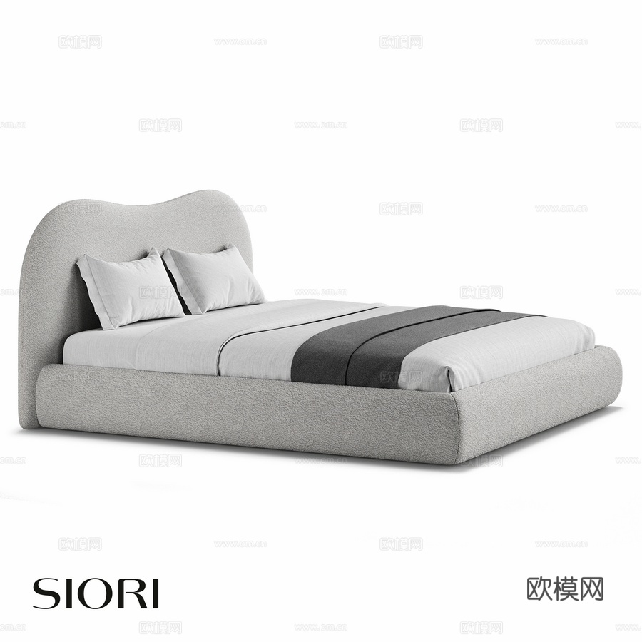 OM Siori Nami 床3d模型下载