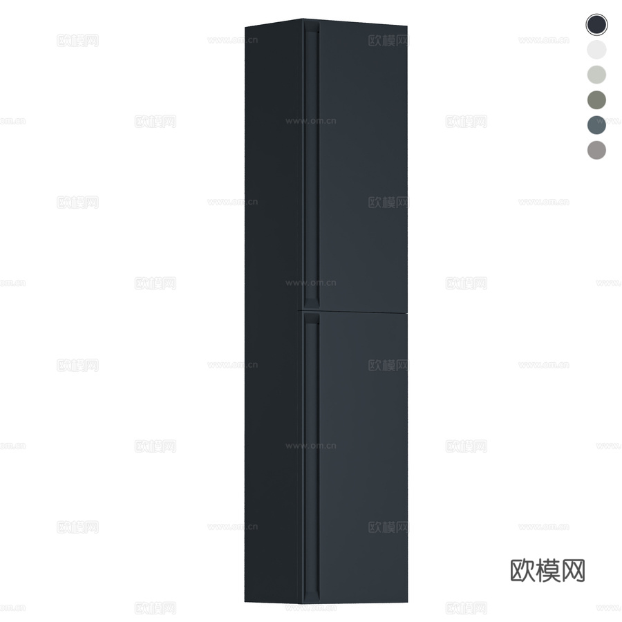 艾伦布劳日蚀系列40 1.E1005.AM 2.0高柜3d模型下载