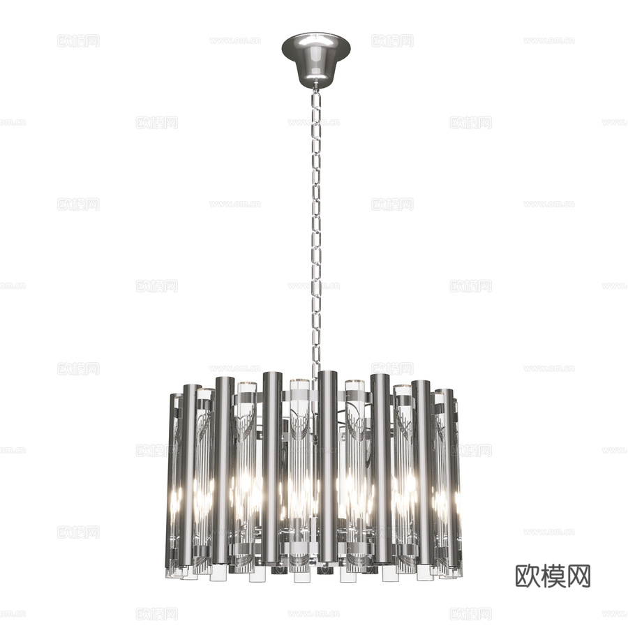 吊灯 10438 4 LOFT IT 羊毛卷3d模型下载