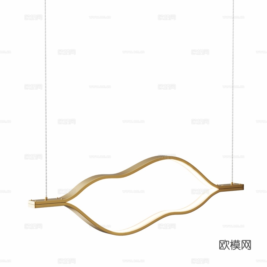 吊灯 10403 1 000 LOFT IT 灯带3d模型下载