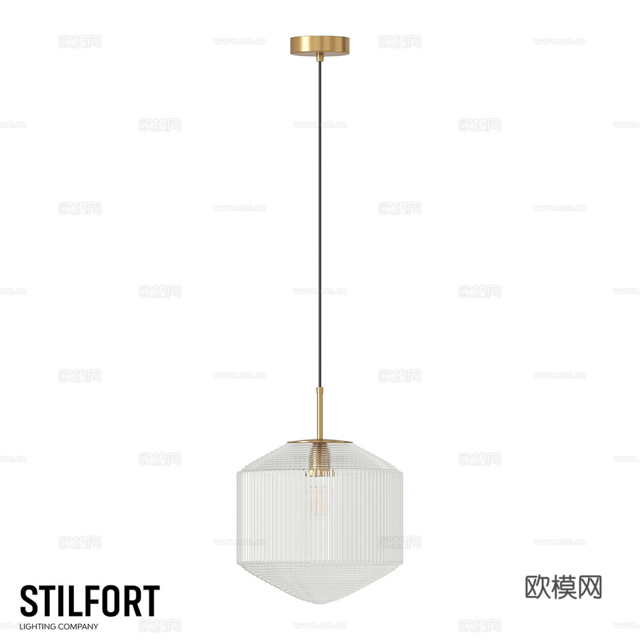 Stilfort吊灯，Elton系列3d模型下载
