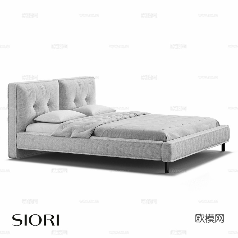 OM Siori Tano 充气床3d模型下载