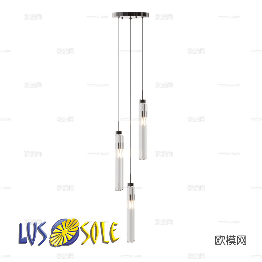 OM吊灯 Lussole LSP-89763d模型下载