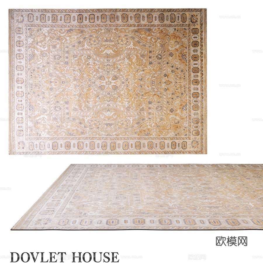 OM地毯 DOVLET HOUSE (art. 23334)3d模型下载