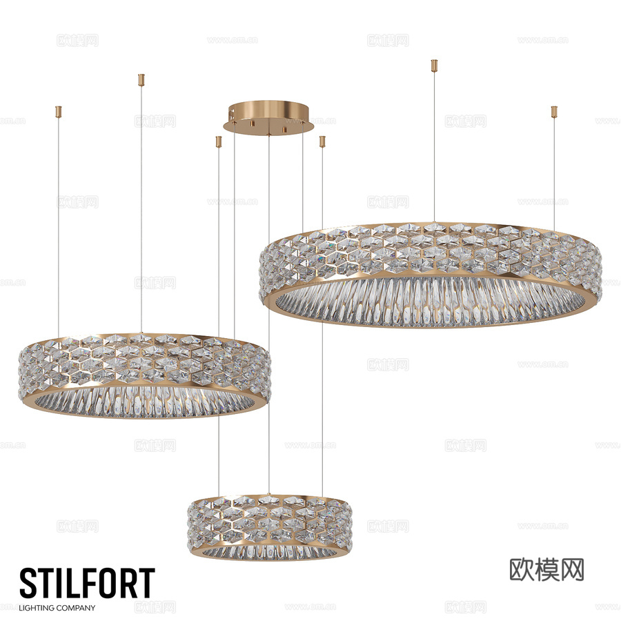 菱形系列 Stilfort 4040 03 03P+PL 吊3d模型下载