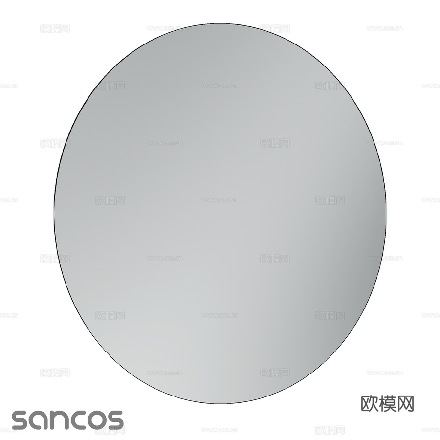 OM LED背光镜 Sfera D12003d模型下载