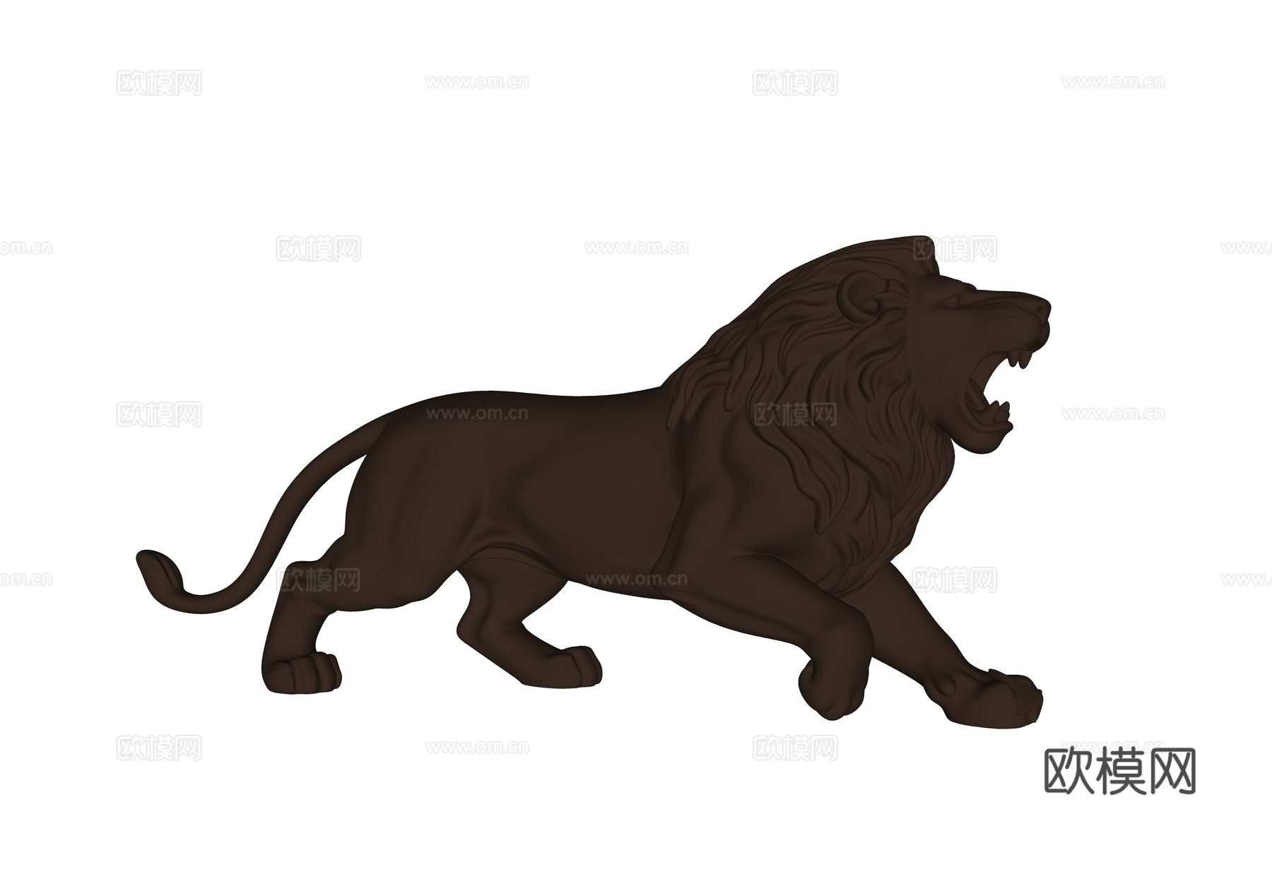 现代雕塑 景观雕塑 狮子雕塑 动物雕塑摆件 狮子 主题雕塑su模型