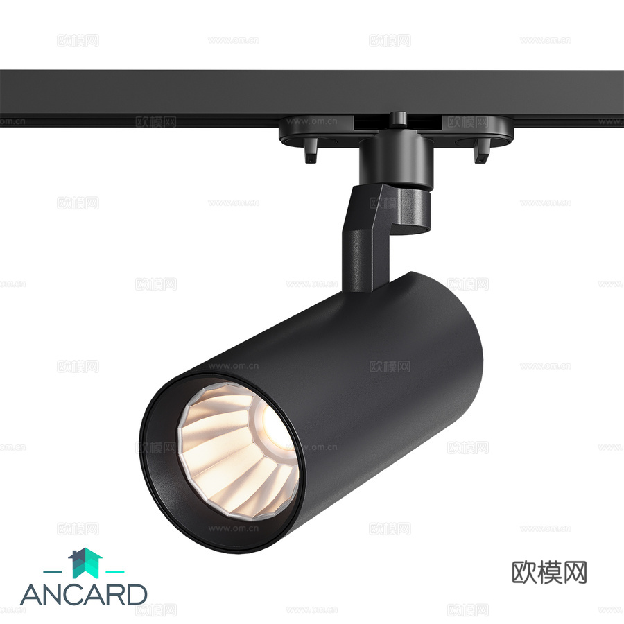 安卡德轨道灯3d模型下载