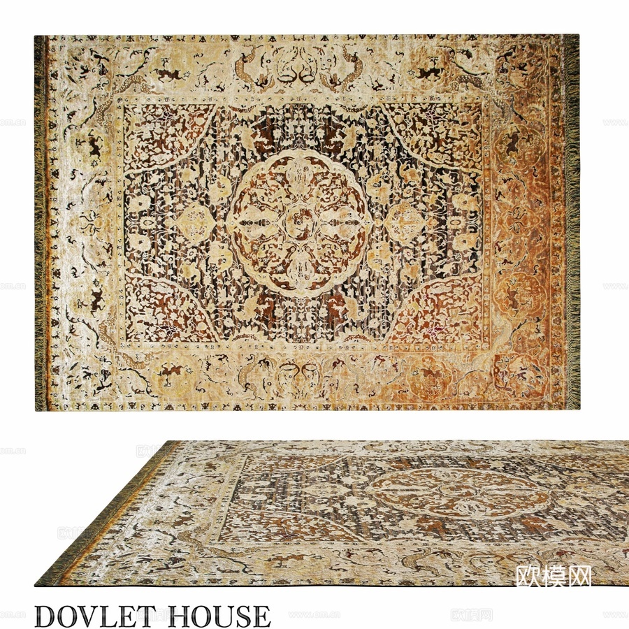OM Carpet DOVLET HOUSE (art. 23d模型下载