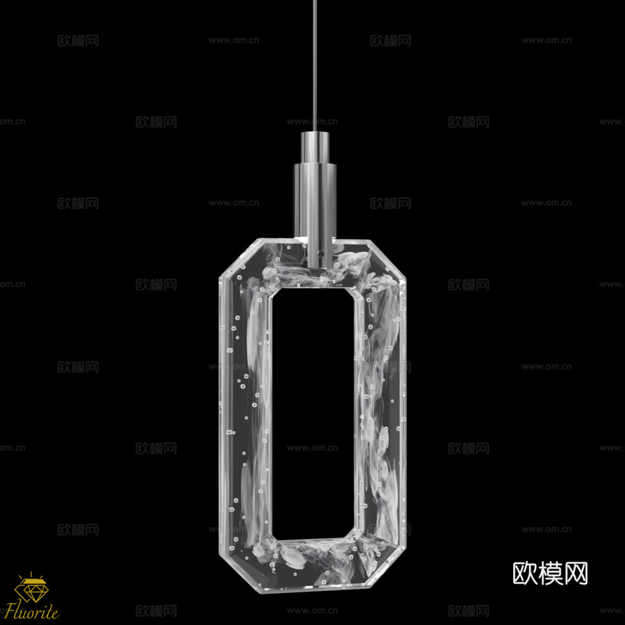 Flagranti铬萤石FL1174-1P (OM)3d模型下载