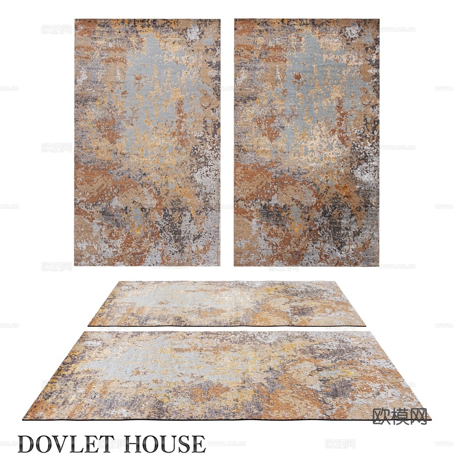 OM地毯 DOVLET HOUSE (art. 23741)3d模型下载