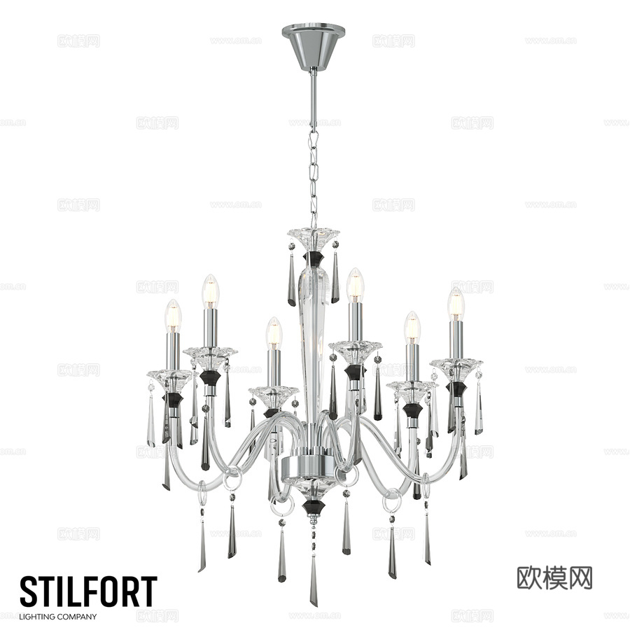 吊灯 Stilfort 1052 09 06P Lussi3d模型下载