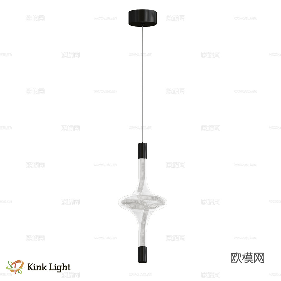 Flavio吊灯黑珍珠08491K-1A,293d模型下载