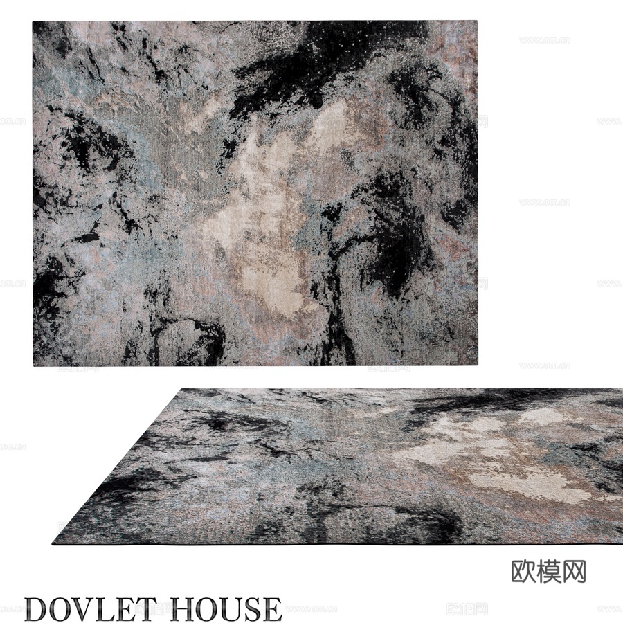 OM地毯 DOVLET HOUSE (art. 23638)3d模型下载