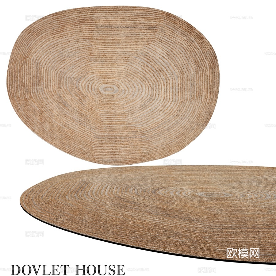 OM地毯 DOVLET HOUSE (art. 23519)3d模型下载