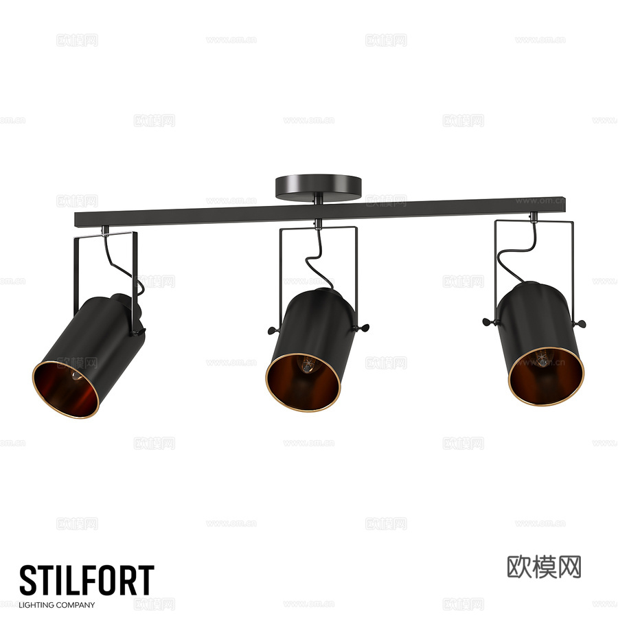 聚光灯 光 Stilfort 3015 02 03C Nei3d模型下载