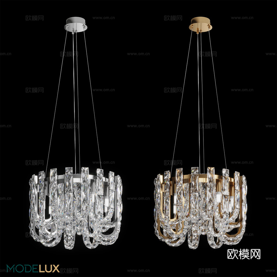 吊灯 MODELUX ML.6621.93d模型下载