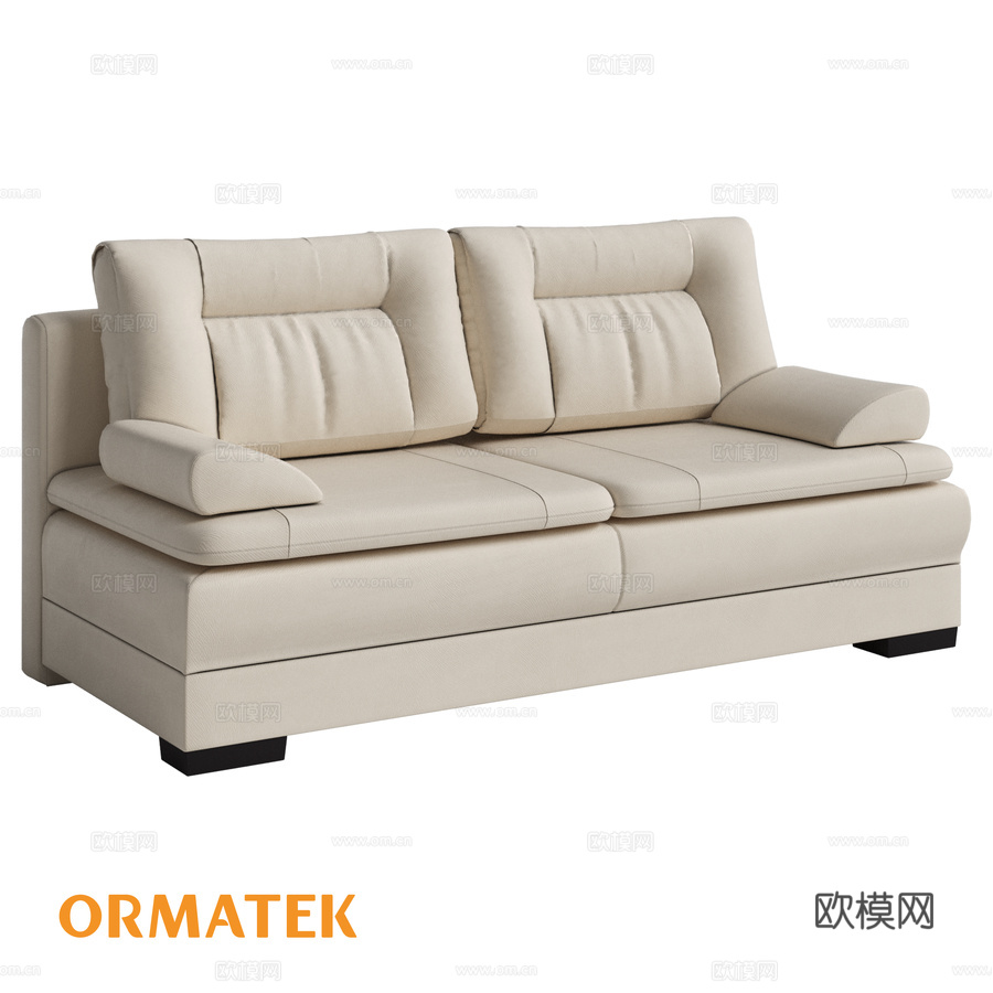易家硬质沙发3d模型下载