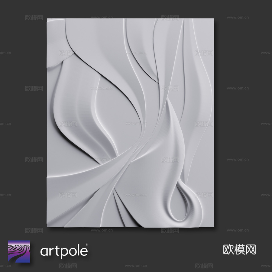 火焰壁板3d模型下载