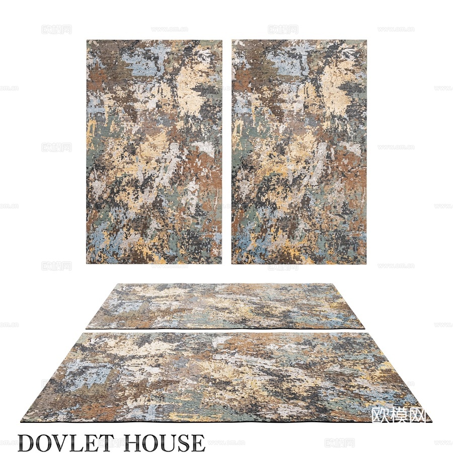 OM地毯 DOVLET HOUSE (art. 23742)3d模型下载