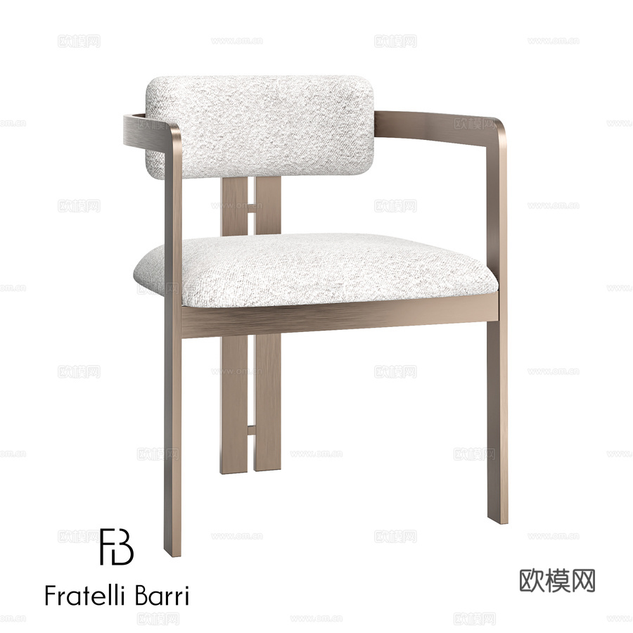 OM Chair Fratelli Barri NOLI3d模型
