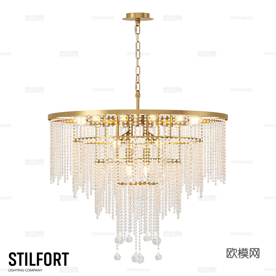 Stilfort吊灯，Smira系列3d模型下载