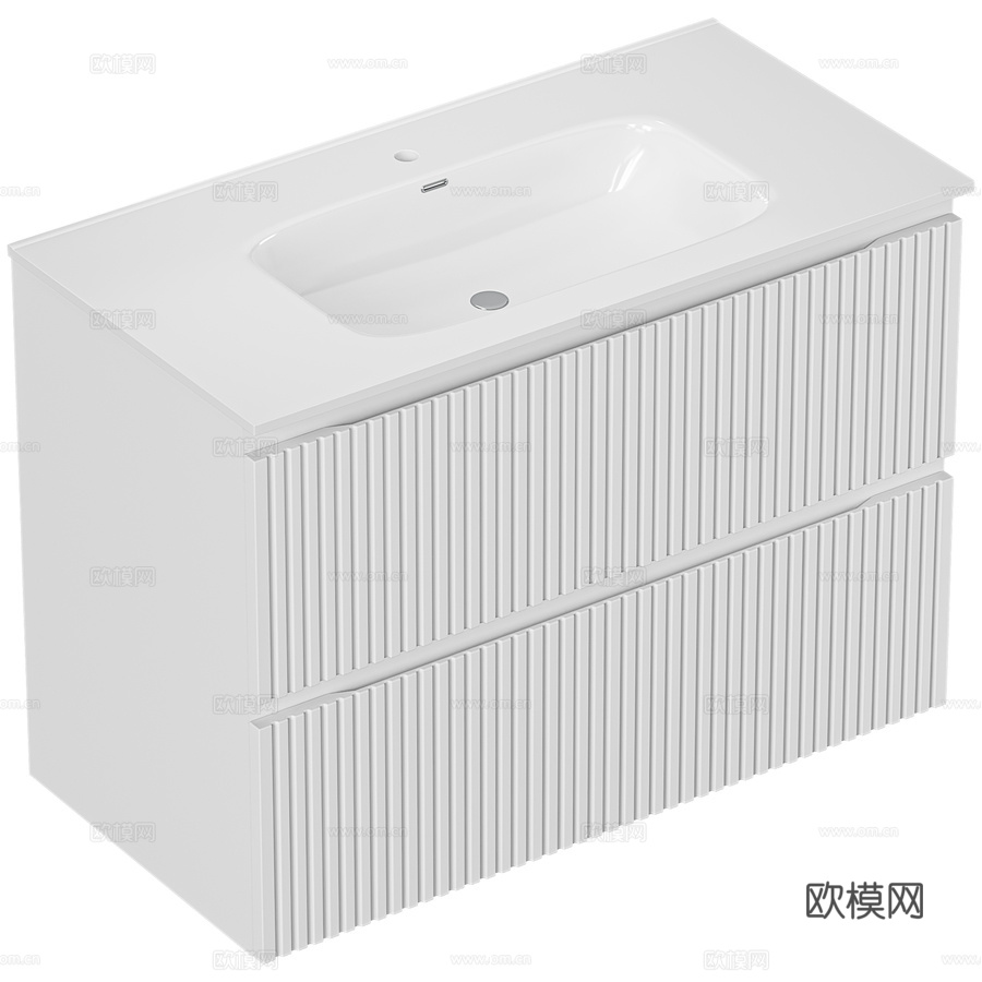 简90（平式）柜体3d模型下载