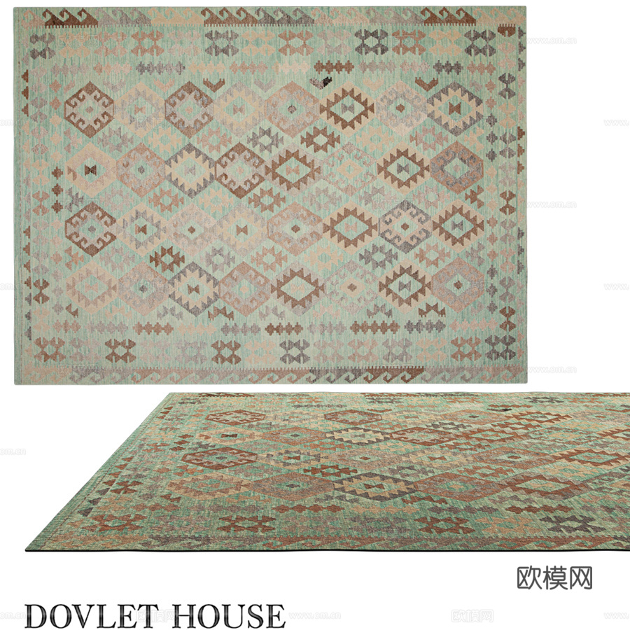 OM地毯 DOVLET HOUSE (art. 24124)3d模型下载