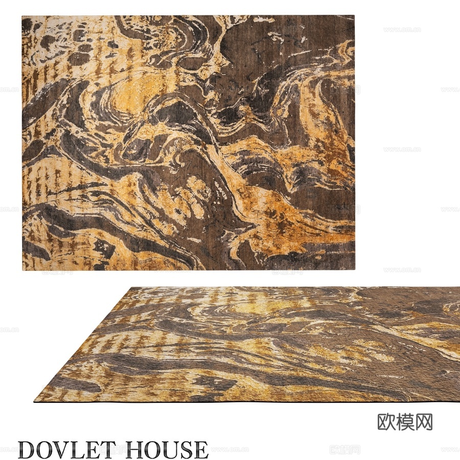 OM地毯 DOVLET HOUSE (art. 23457)3d模型下载