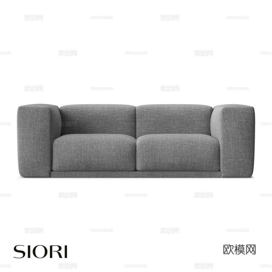 OM Siori Bruno 沙发 240x112x753d模型下载
