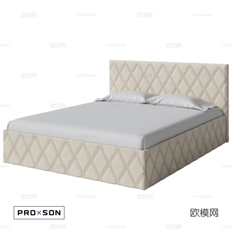 湿壁画床3d模型下载