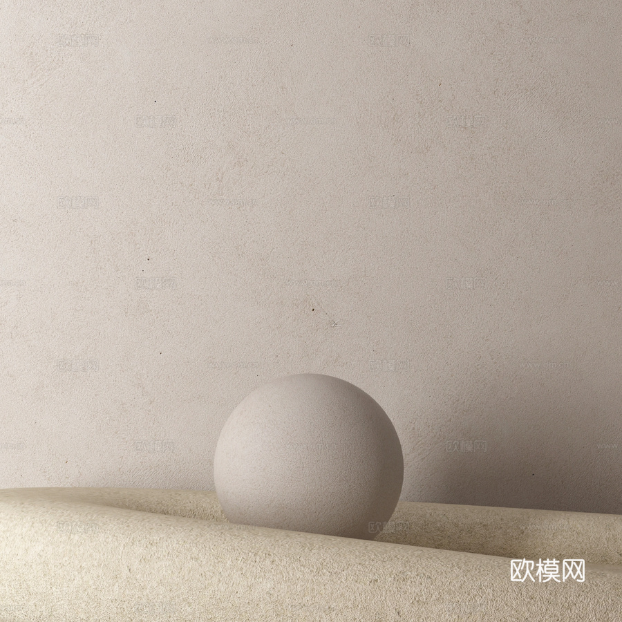 基于Antico的装饰性涂层mka涂料3d模型下载