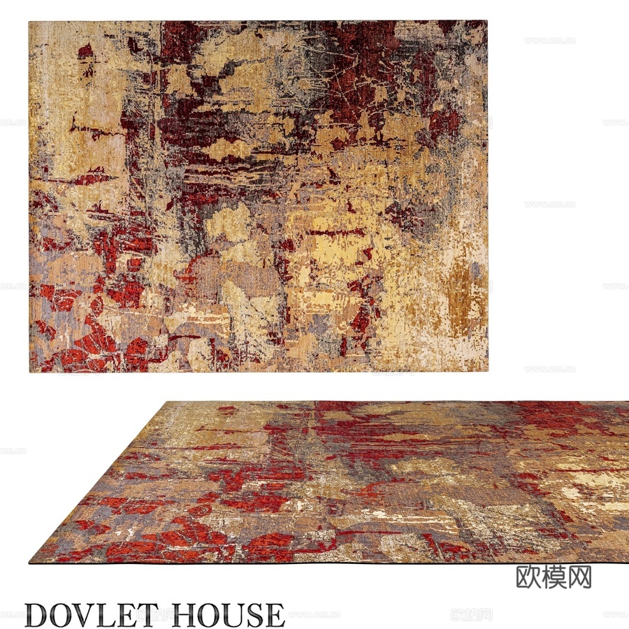 OM地毯 DOVLET HOUSE (art. 23137)3d模型下载