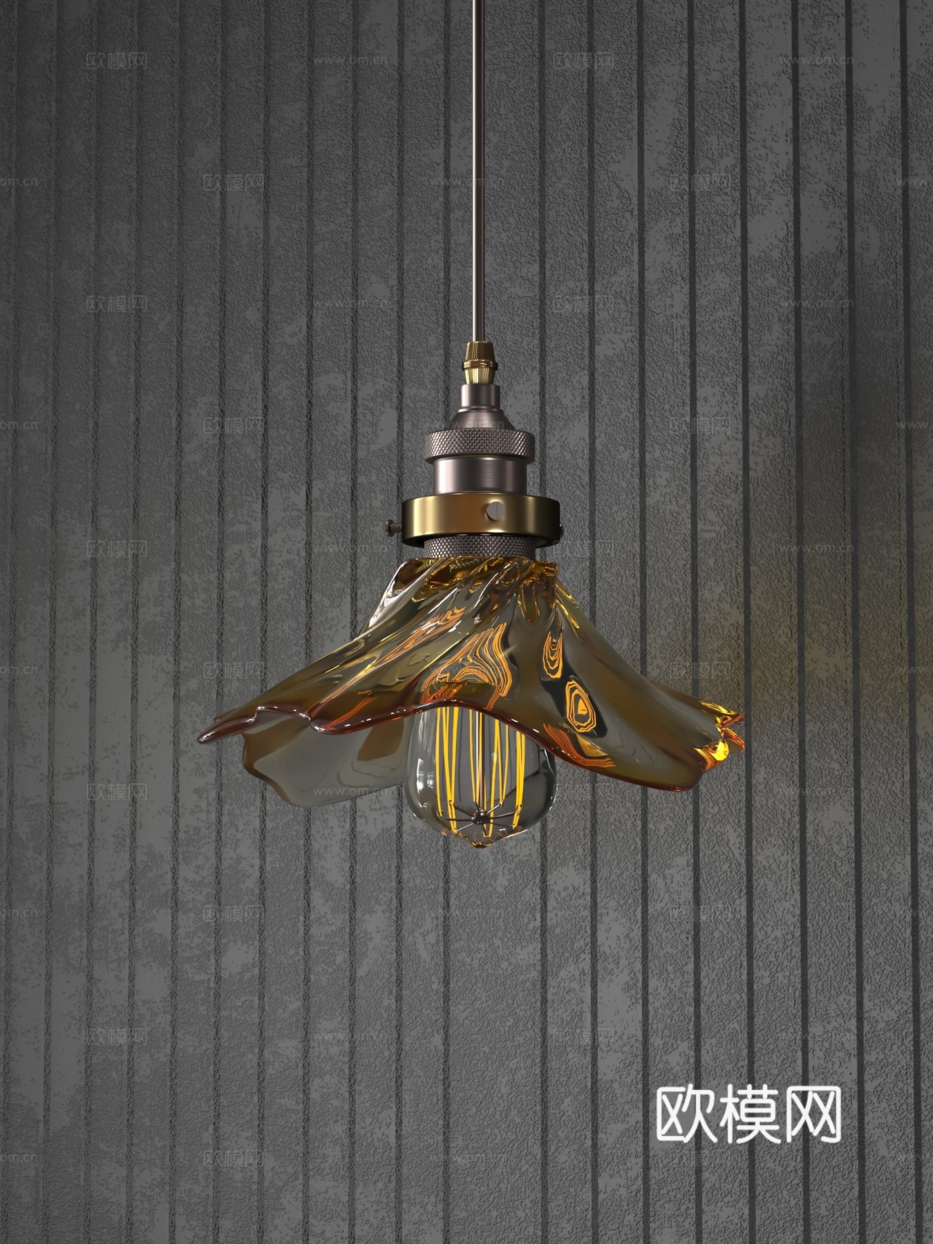 现代吊灯3d模型下载