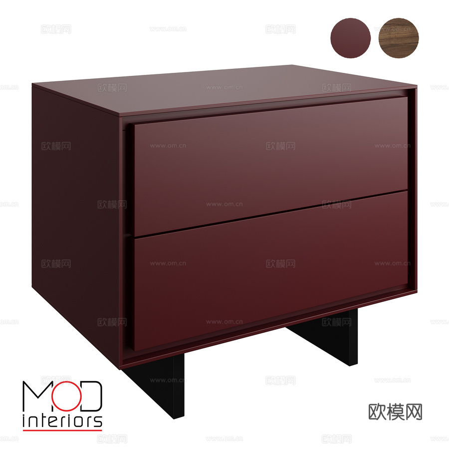 OM床头柜 MOD Interiors MIRAMAR3d模型