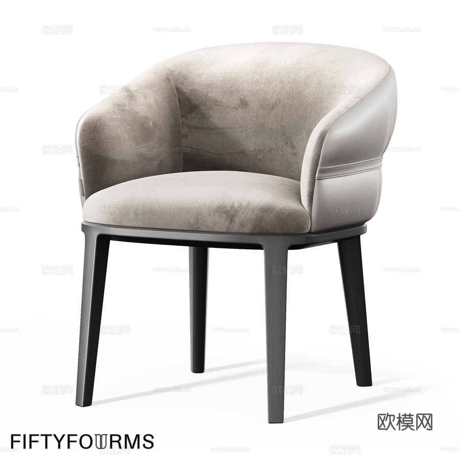 FIFTYFOURMS Fiore 基础款椅子3d模型