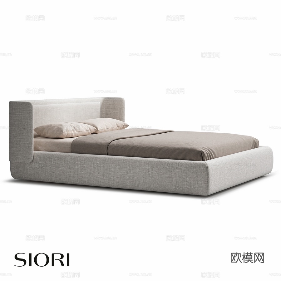 OM Siori Siena床3d模型下载