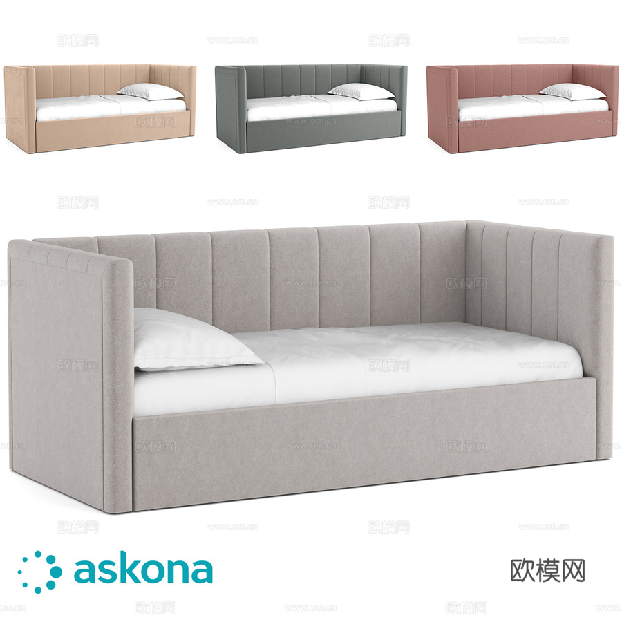 青少年床 Roxy3d模型下载