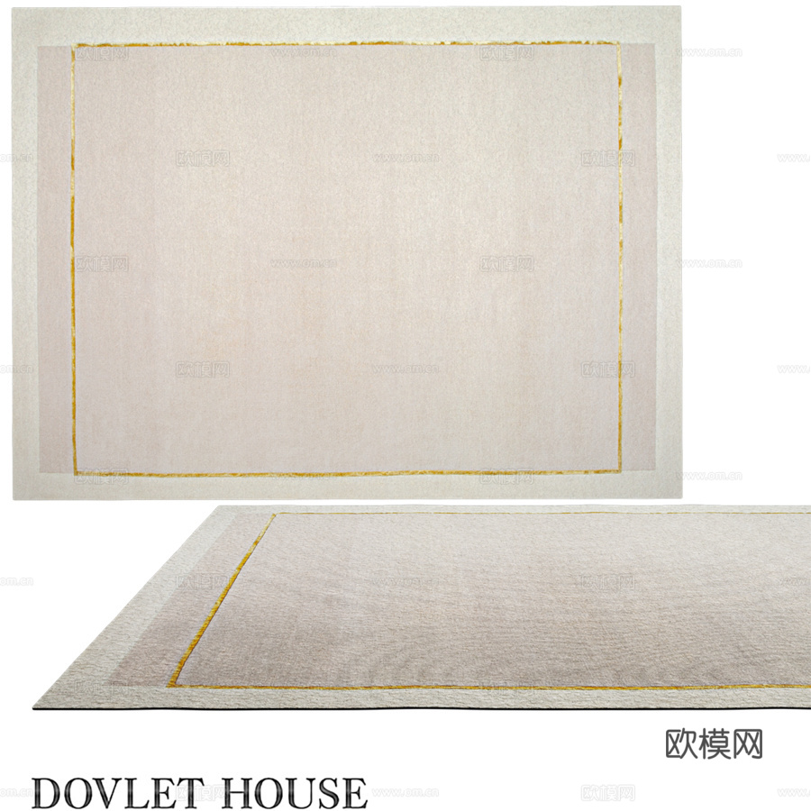 OM地毯 DOVLET HOUSE (art. 24169)3d模型下载