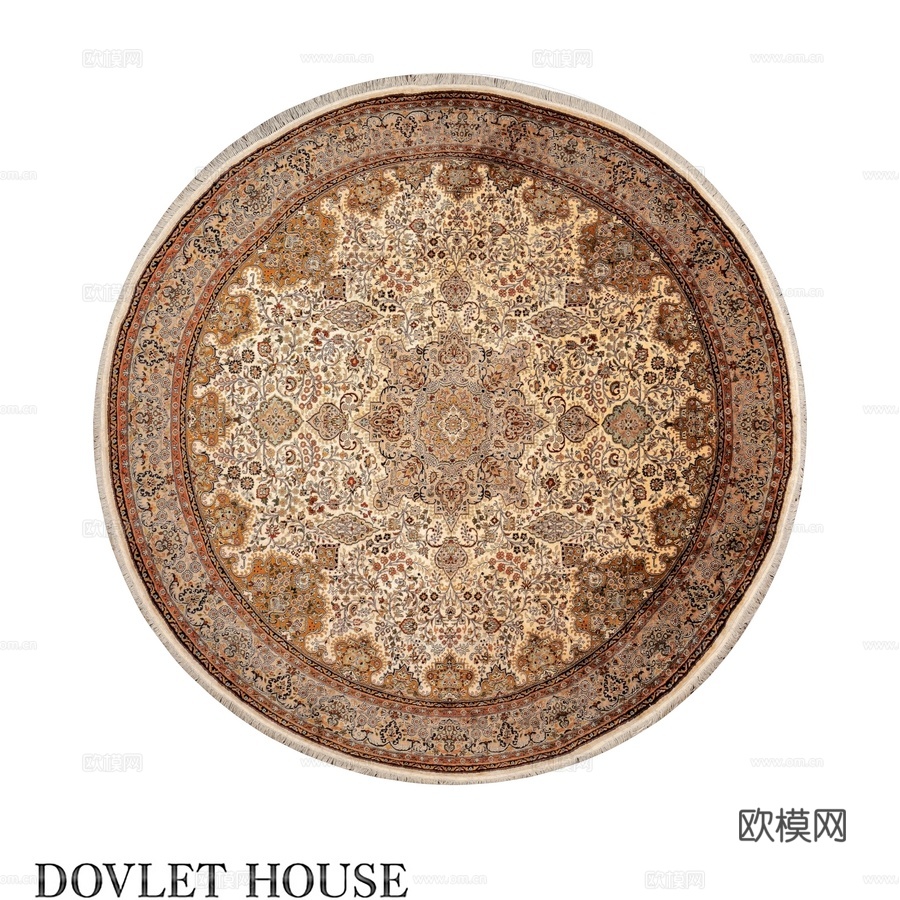 OM地毯 DOVLET HOUSE (art. 23588)3d模型下载