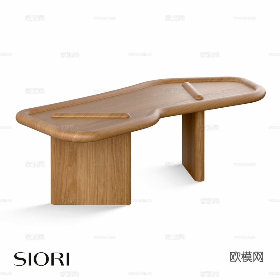 OM Siori Ishi 咖啡桌3d模型下载