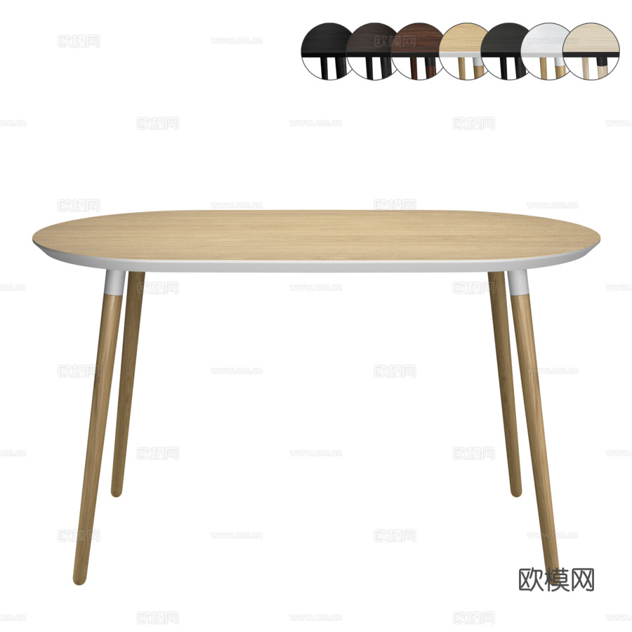 OM The Furny Stockholm Oval No3d模型下载