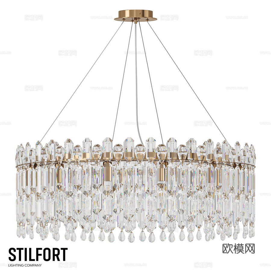 Stilfort吊灯，Legacy系列3d模型下载